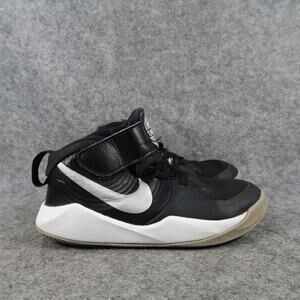 Nike Shoes Kids 11C Sneakers Basketball Team Hustle D9 Mid Black Athletic Sport
